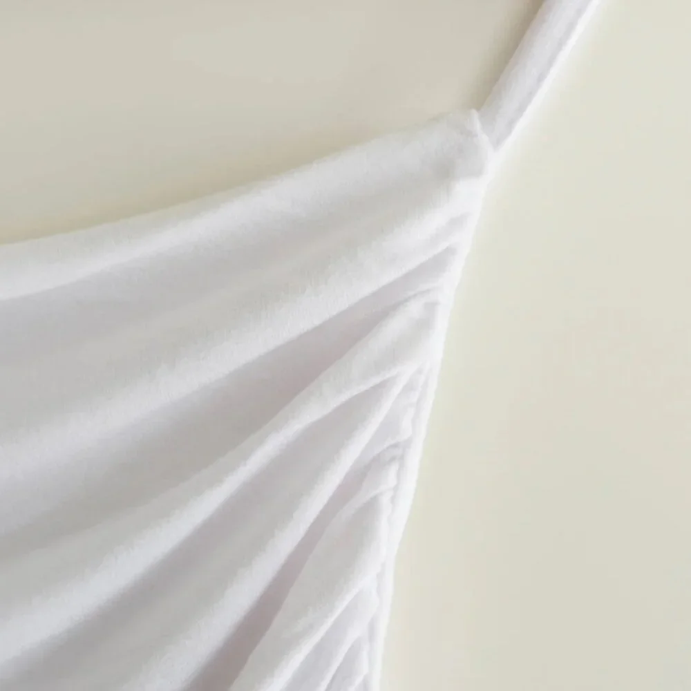 On My One Korean Fine Shirring Nashi Cardigan Set in White, One Size - Picture 7 of 7